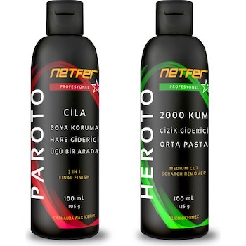 Netfer 2'li Orta Pasta Cila Seti