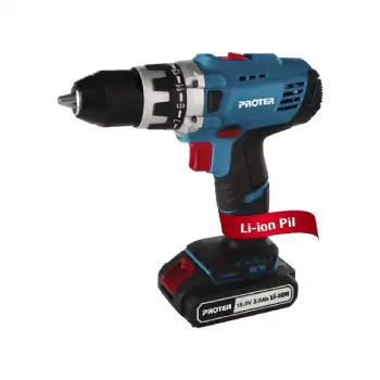 Proter PST 418 Sl Akülü Vidalama Matkap
