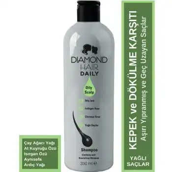 Diamond Hair Daily Yağlanma Karşıtı Şampuan