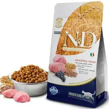 N&D Kuzu Etli Yaban Mersini Düşük Tahıllı Köpek Maması