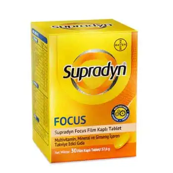 Supradyn Energy Focus C Vitamini Takviyesi