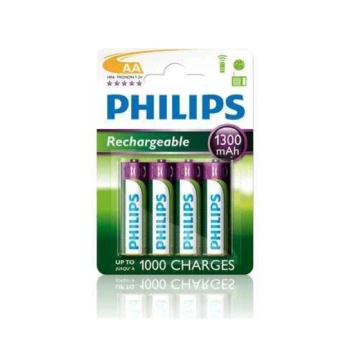 Philips 1300 MAh AA Kalem Pil Şarjlı Pil