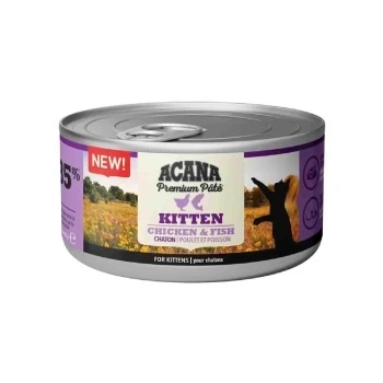 Acana Premium Pate(Ezme) Tavuklu ve Balıklı Yavru Konserve Kedi Maması