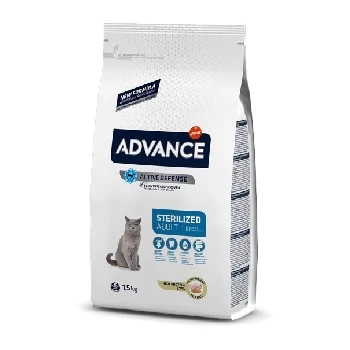 Advance Cat Sterilized Hindili Pouch Kısırlaştırılmış Yaş Kedi Maması