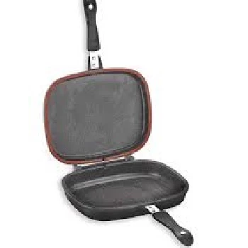 Schafer Double Grill Pan Çift Taraflı Izgara Tava