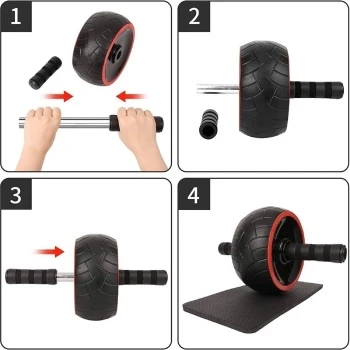 Tekno Trust Egzersiz Tekerleği Ab Wheel Roller Egzersiz Tekerleği