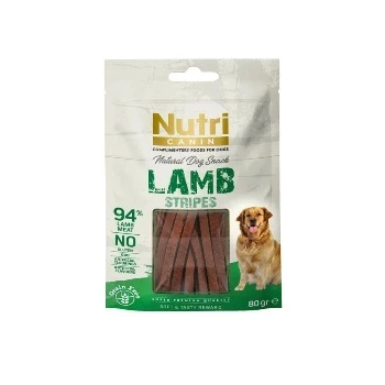 Nutri Canin Lamb Stripes Snack Köpek Ödülü 80 gr