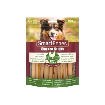 SmartBones Tavuk Sargılı Medium Stick Köpek Ödülü 5'Li 137 Gr