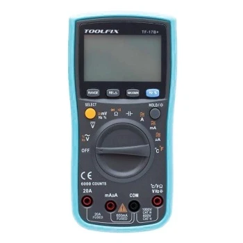 Toolfix TF-17B+ Işıklı Dijital Multimetre