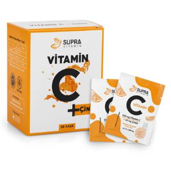 Supra Vitamin C + Çinko C Vitamini Takviyesi