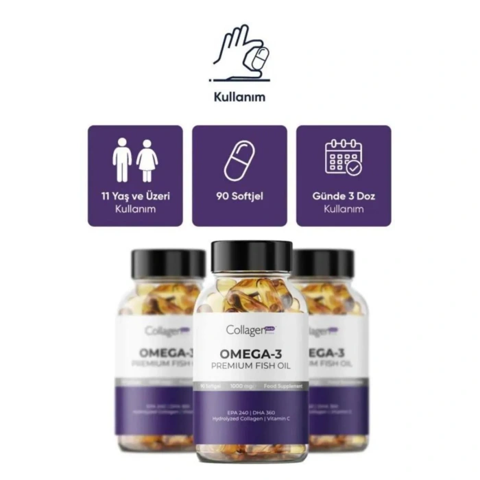 Collagen Forte Platinum Omega-3 Fish Oil