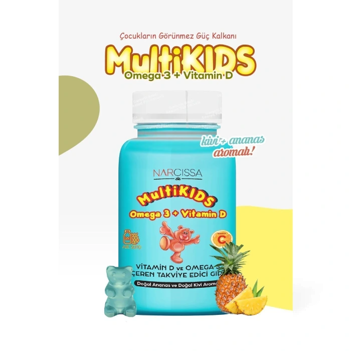 Narcissa Multikids Omega 3 & Vitamin D