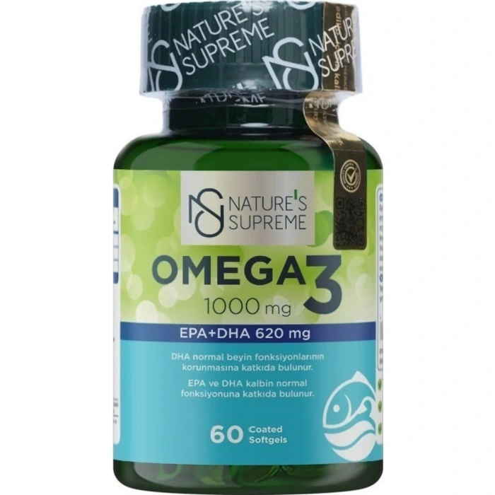 Nature’s Supreme MEG-3 Omega 3