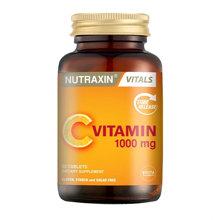 Nutraxin C Vitamin 1000 mg zaman salınımlı