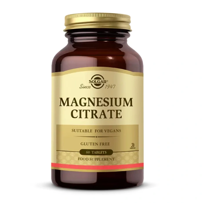Solgar Magnesium Citrate 200 mg Solgar Magnesium Citrate 200 mg 60 Tablet