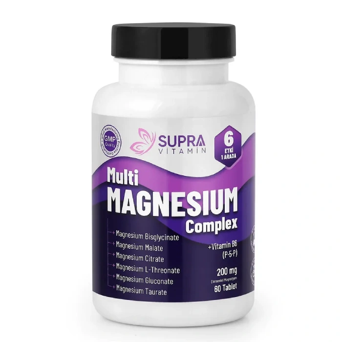 Supra Vitamin Multi Magnezyum Complex Supra Vitamin Multi Magnezyum Complex 60 Tablet